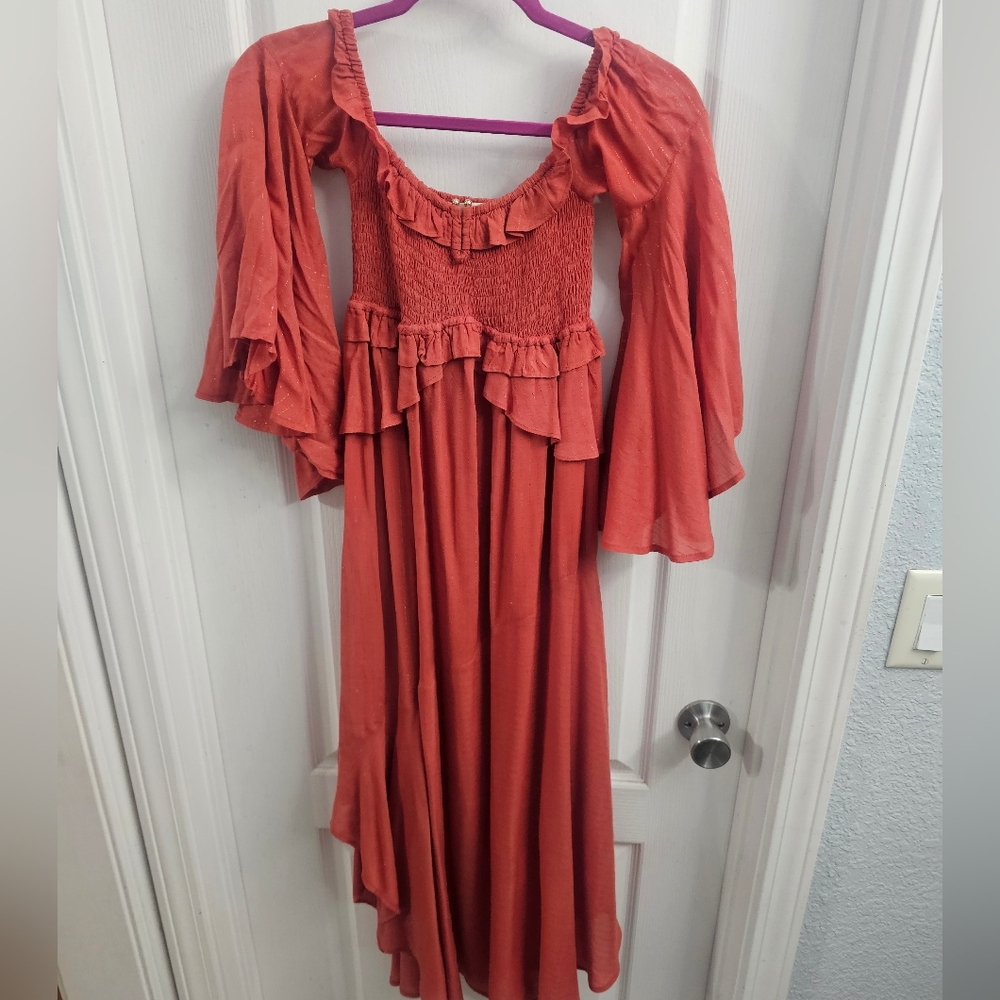 Spell clemintine mermaid gown nwot